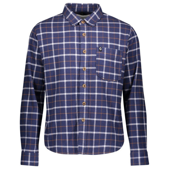 Camisa SCOTT MS 20 Casual LS 2022 AZUL XL