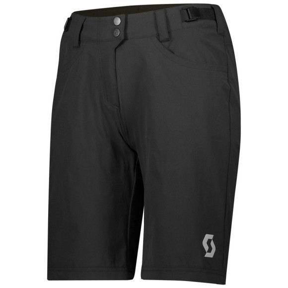 SCOTT Ws Trail Flow pants with pad 2023 BLACK S