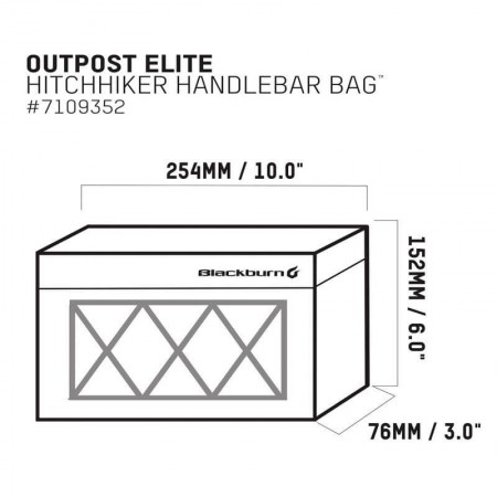 BLACKBURN Outpost Elite Hitchhiker Handlebar Bag 