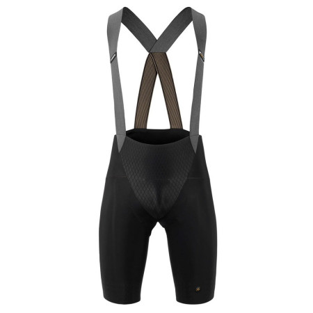 Culotte corto ASSOS MILLE GTO C2 Estándar 2024 NEGRO AMARILLO S