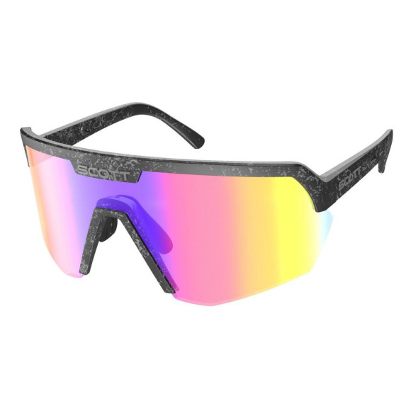 Gafas SCOTT Sport Shield Marble Black Teal Chrome Cat 3 