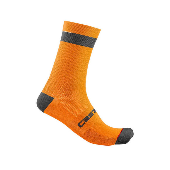 Meias Castelli Alpha 18 LARANJA SM