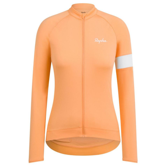 Maillot RAPHA Core Long Sleeve Mujer 2022 NARANJA S