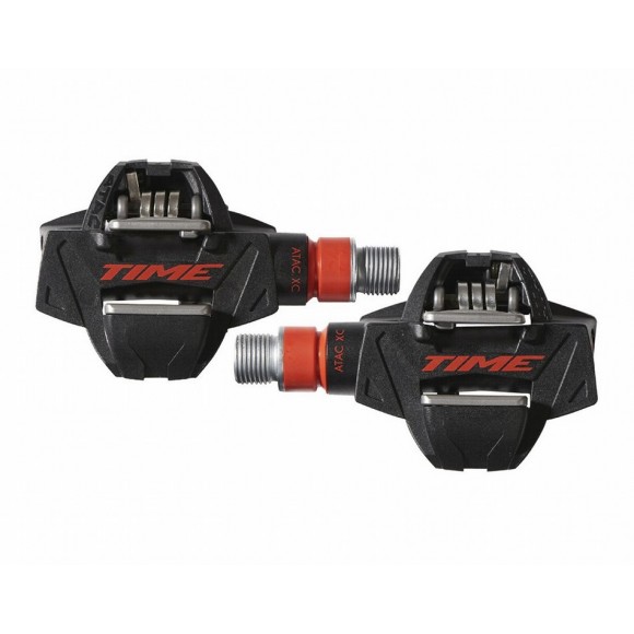 TIME Atac XC 8 Black Red Pedals 