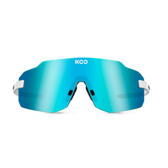 KOO Supernova white turquoise glasses 