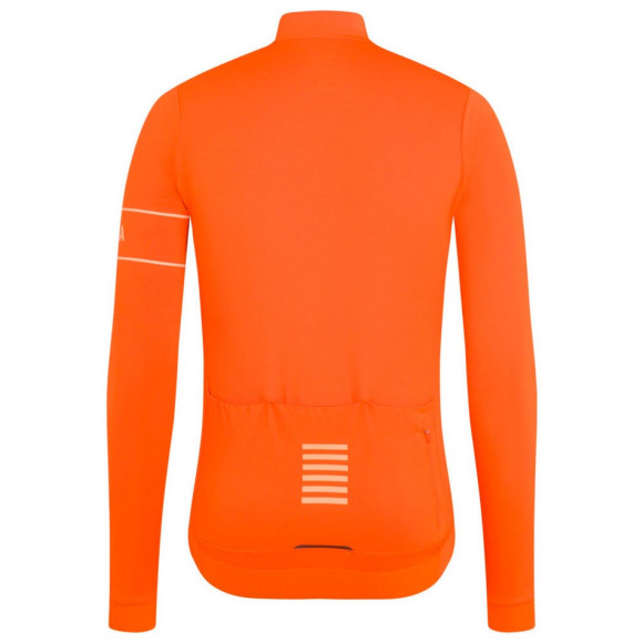 Maillot RAPHA Pro Team Manches Longues 2024 ORANGE XL