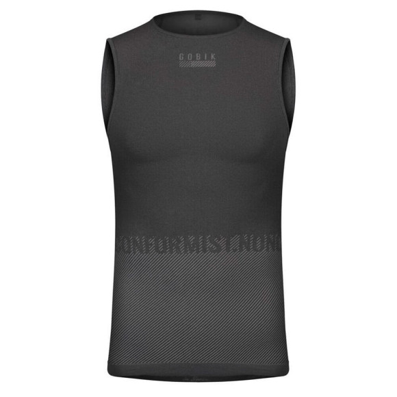 GOBIK Limber Skin Sleeveless Base Layer 2023 GREY XSS