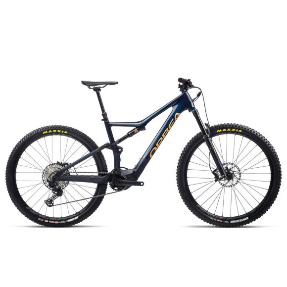 Bicicleta ORBEA Rise M20 2022 + bateria extra de extensor de alcance de 252Wh TURQUESA XL