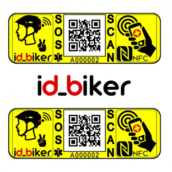 Smart Locator Id_biker pack 2 units 