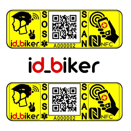 Smart Locator Id_biker pack 2 unidades 