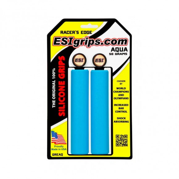 ESIGRIPS Racers Edge aqua grips 