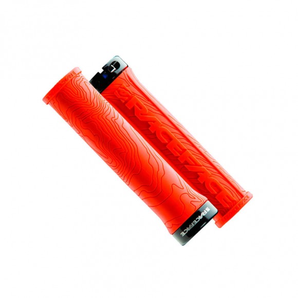 RACE FACE Half Nelson Single Lock orange grips 