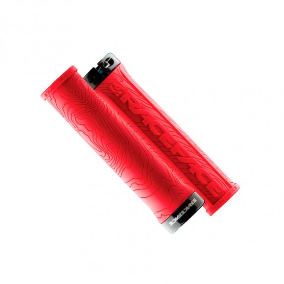 RACE FACE Half Nelson Single Lock grips red 