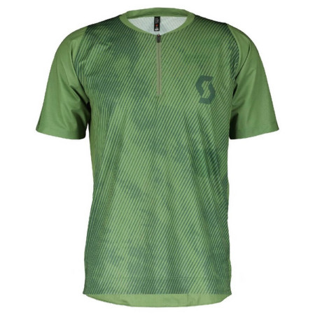 Maillot SCOTT MS Trail Vertic Zip SS VERDE S