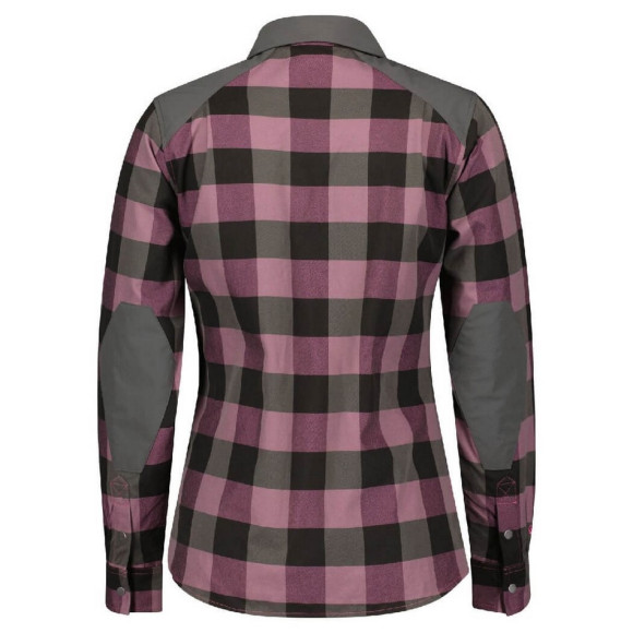 Maillot à manches longues SCOTT WS Trail Flow Check ROSE L