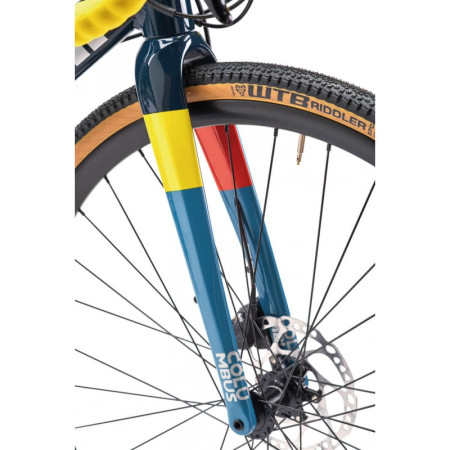 Bicicleta CINELLI Zydeco GRX colorida CINZA 49