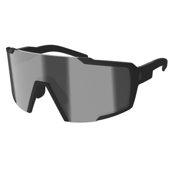 Óculos de sol SCOTT Shield Compact Black Matt Grey Cat 3 lentes 