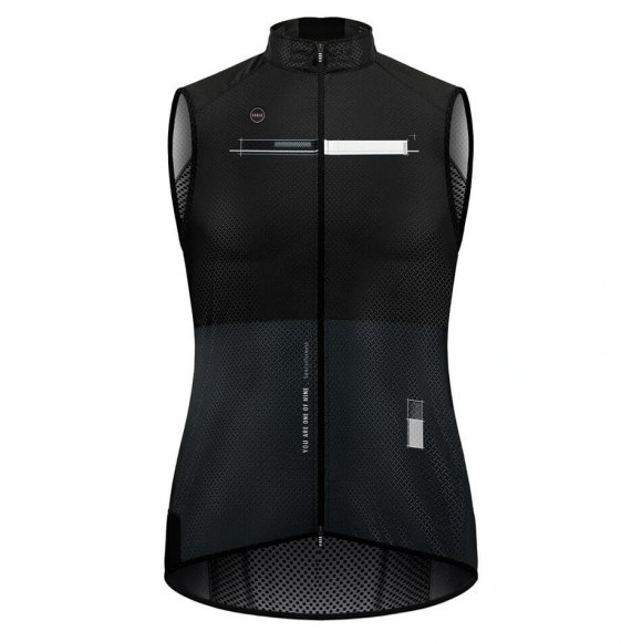 Gilet da donna della collezione GOBIK Plus 2.0 NEGRO XS