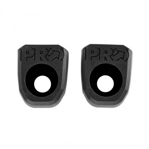 Protège pédalier PRO compatible Shimano 2 unités noir 