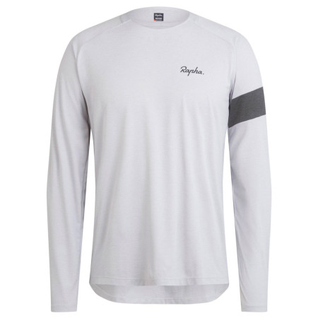 Camisa RAPHA Trail Technical LS 2022 PRATA S