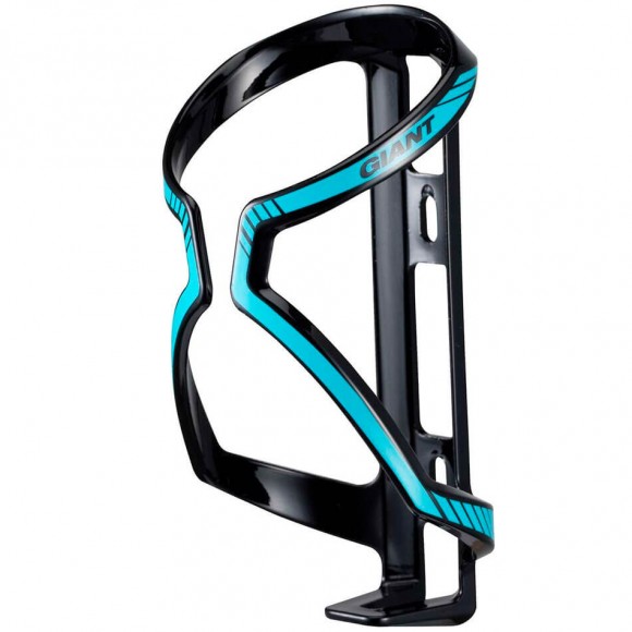 GIANT Airway Sport Bottle Cage Gloss Black Blue 