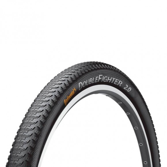 Pneu CONTINENTAL Double Fighter III 29x2.00 noir reflex 