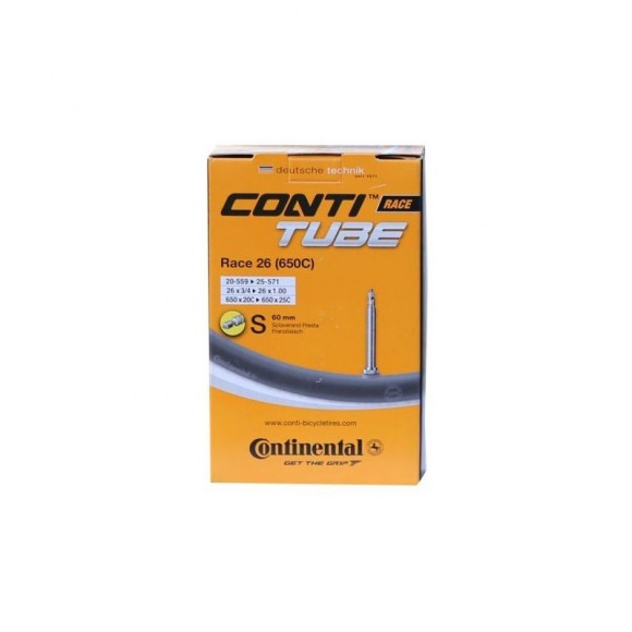 Tube CONTINENTAL 650x20-25 valve 60mm 