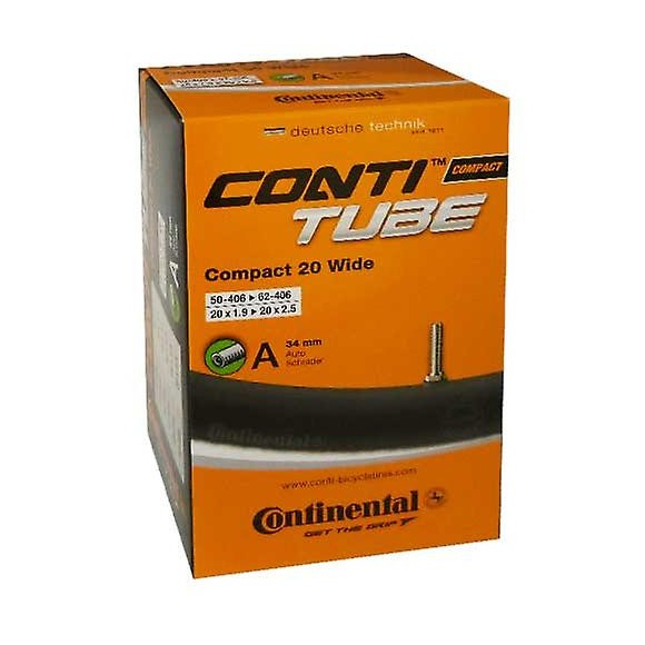CONTINENTAL Compact Wide Tube 20x1.90-2.5 34mm Valve 