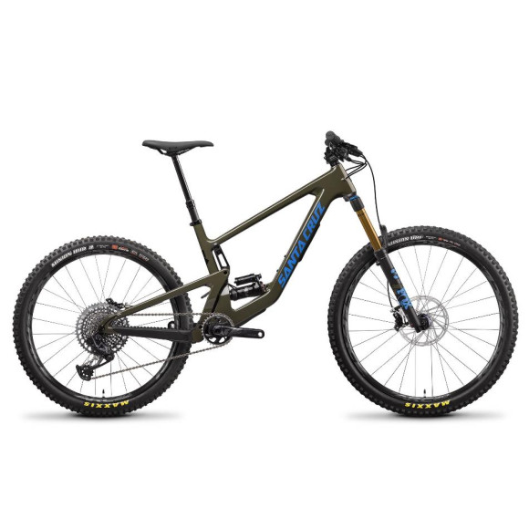 Bicicleta SANTA CRUZ Bronson 4 CC X01 2022 VERDE S