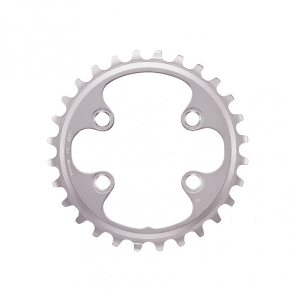 SHIMANO Deore XT M8000 28T 11s Silver Chainring 