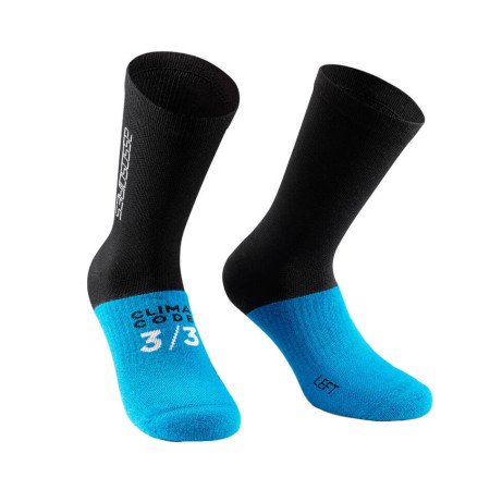 ASSOS Ultraz Winter EVO socks blackSeries 2023 BLACK BLUE S