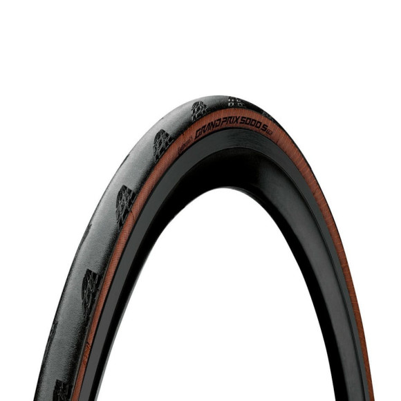 CONTINENTAL Grand Prix 5000S TR tire 700x25 black brown 