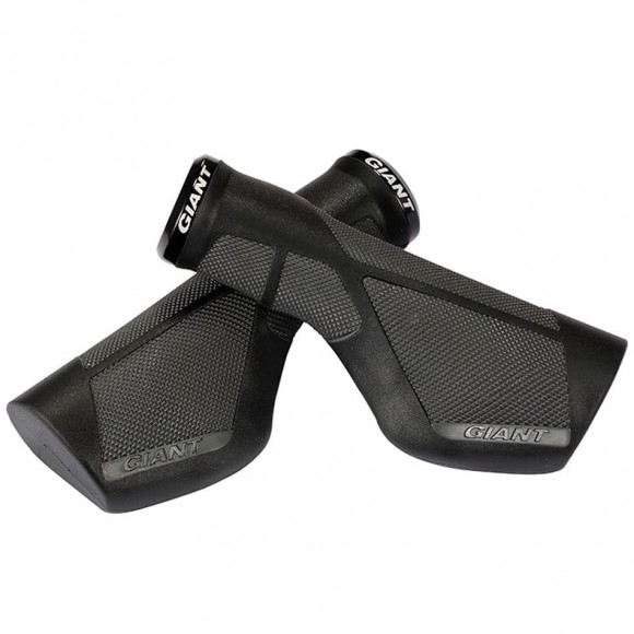 GIANT Ergo Max Lock-On Grips Black Gray 