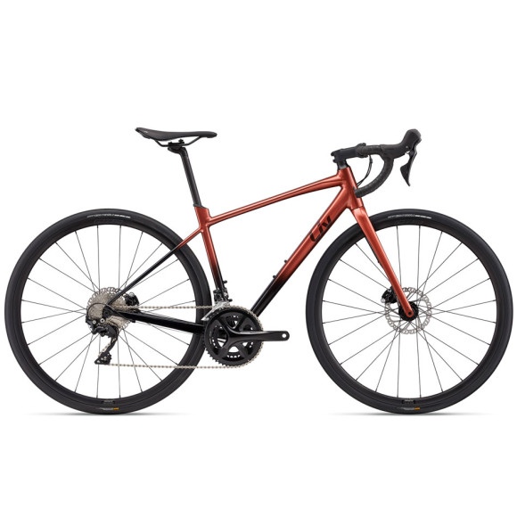 LIV Disponível AR 1 2022 Bicicleta MARROM XXS