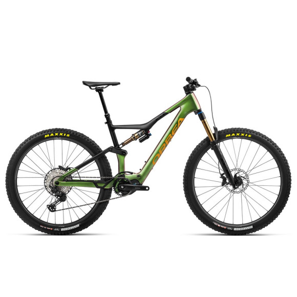 ORBEA Rise M10 2023 bicycle with 540wh battery included GREEN S
