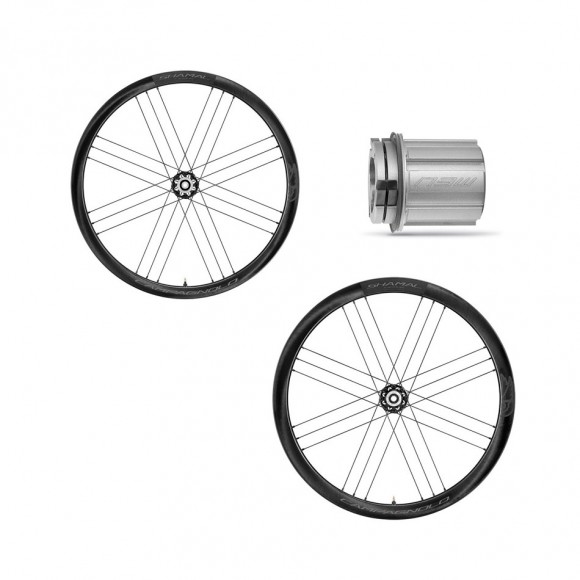Roues CAMPAGNOLO Shamal Carbon C21 Tubeless 2WF Disc 