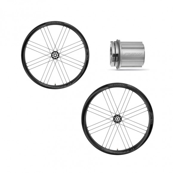 CAMPAGNOLO Shamal Carbon C21 Tubeless 2WF Disc Wheels 