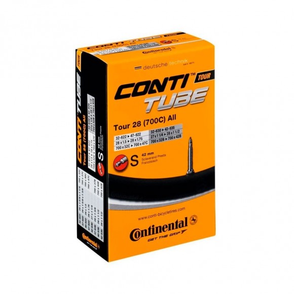 Caméra CONTINENTALE 700x32-37-40 Schrader 40mm 