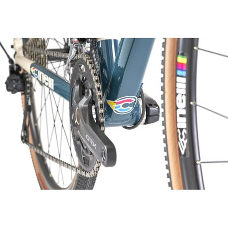 Bicicleta CINELLI Zydeco GRX colorida AZUL MARINO 49