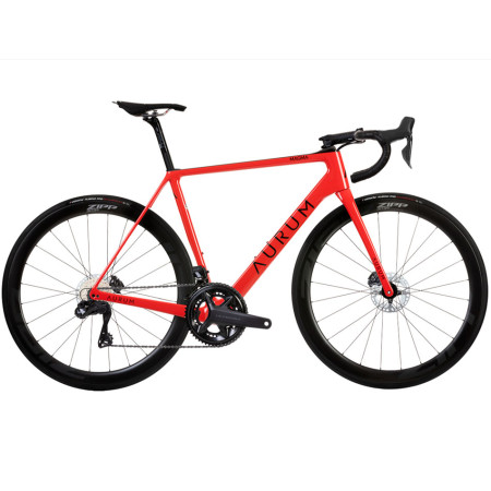 Bicicleta AURUM Essentia Shimano Ultegra Di2 Manillar Integrado ROJO 51