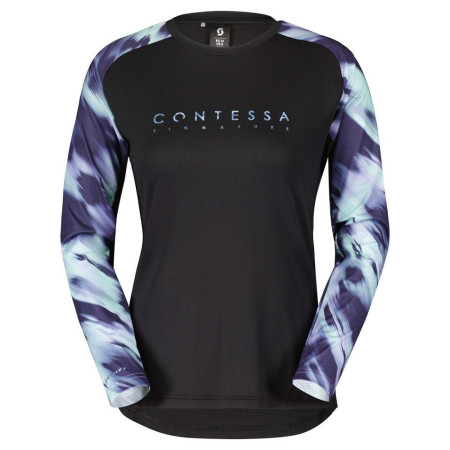Maillot SCOTT WS Trail Contessa Signature LS NEGRO M