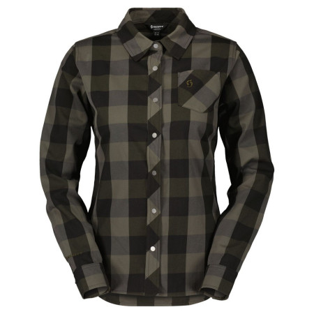 Camisa SCOTT WS Trail Flow Check LS 2025 VERDE M