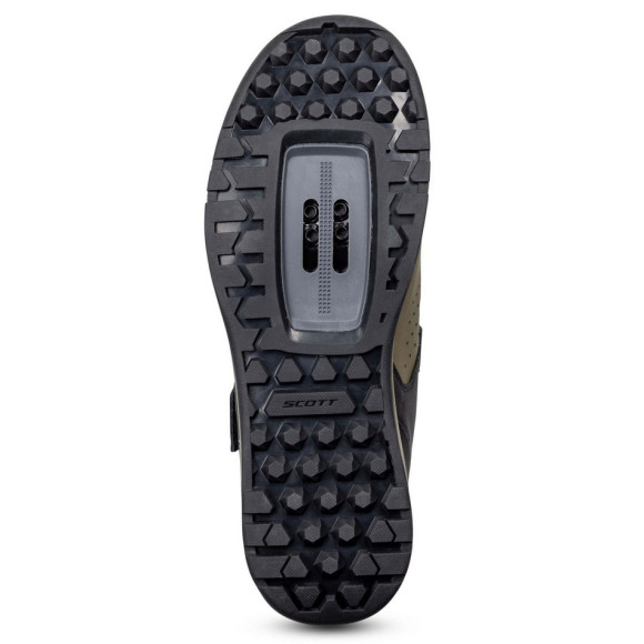 Zapatillas SCOTT MTB SHR-ALP Lace Strap 2025 NEGRO AMARILLO 45