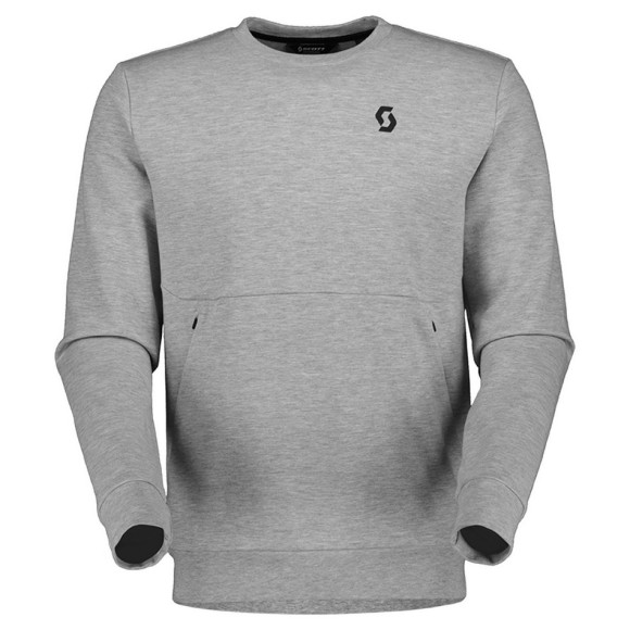 Felpa tecnica SCOTT Crewneck MS GRIS XXL