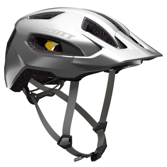 SCOTT Supra Plus 2024 Helmet SILVER M.L.