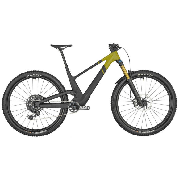 Bicicleta SCOTT Genius ST 900 Afinada 2024 PRETO AMARELO M