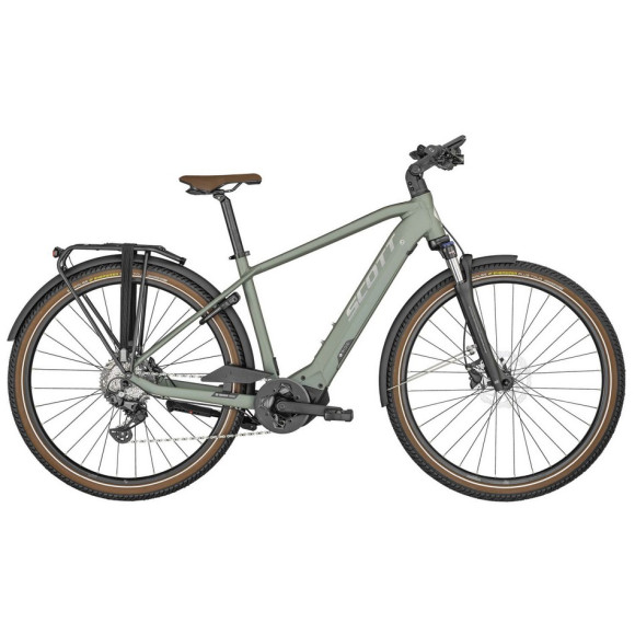 Bicicleta SCOTT Sub Sport Eride 20 Homens Verde 2024 OLIVA S