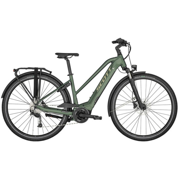 SCOTT Sub Active Eride 10 Lady 2023 Bicycle GREEN L