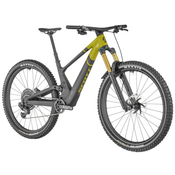 Bicicleta SCOTT Genius ST 900 Afinada 2024 PRETO AMARELO M