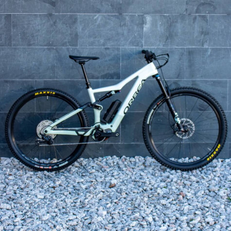 Bicicleta ORBEA Rise M20 2022 + bateria extra de extensor de alcance de 252Wh TURQUESA XL